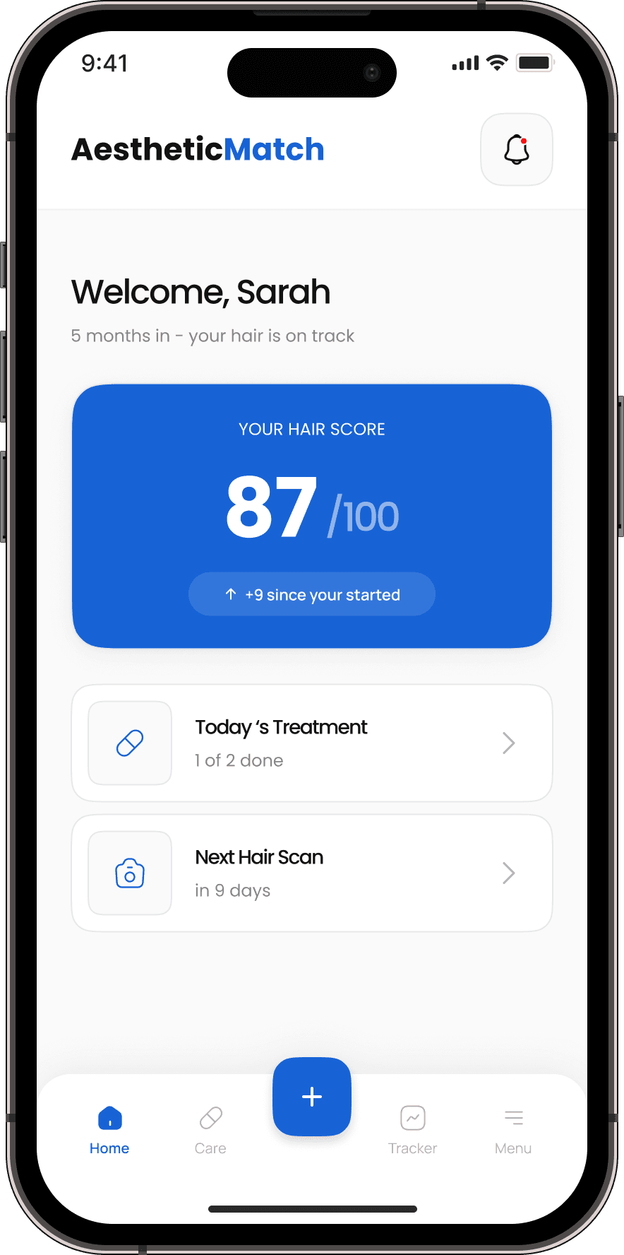 AestheticMatch dashboard app